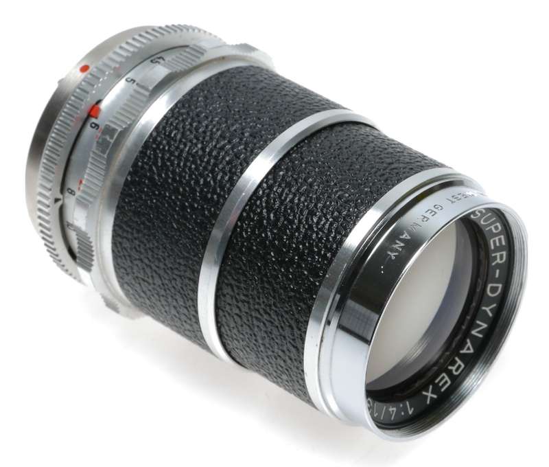 Voigtlander Super-Dynarex 1:4/135 Camera Lens Bessamatic