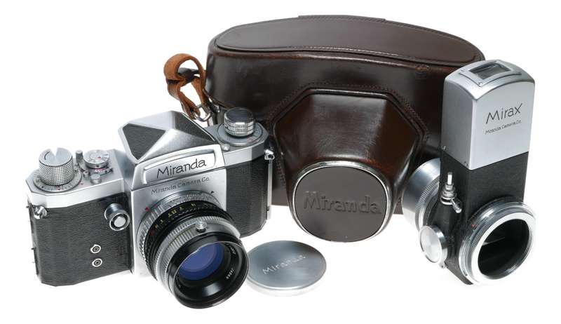 Miranda T 35mm SLR Film Camera 1.9/50 Mirax Reflex Housing