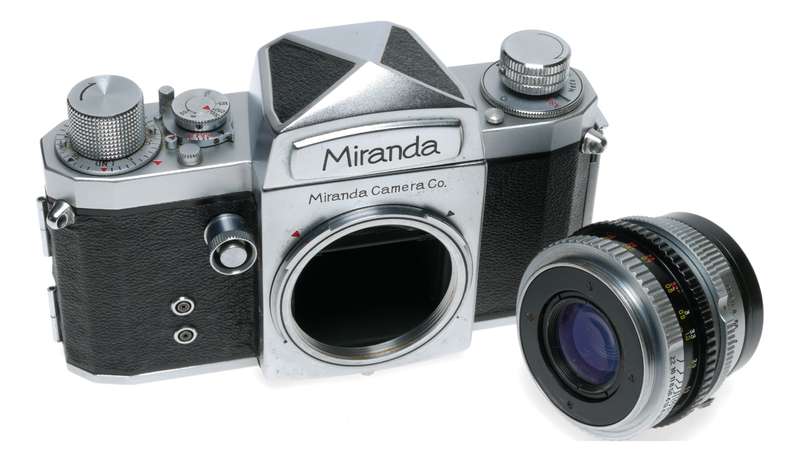 Miranda T 35mm SLR Film Camera 1.9/50 Mirax Reflex Housing