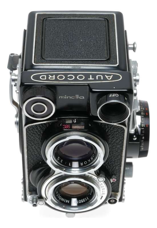 Minolta Autocord CdS 6x6 120 TLR Film Camera Rokkor 3.5/75