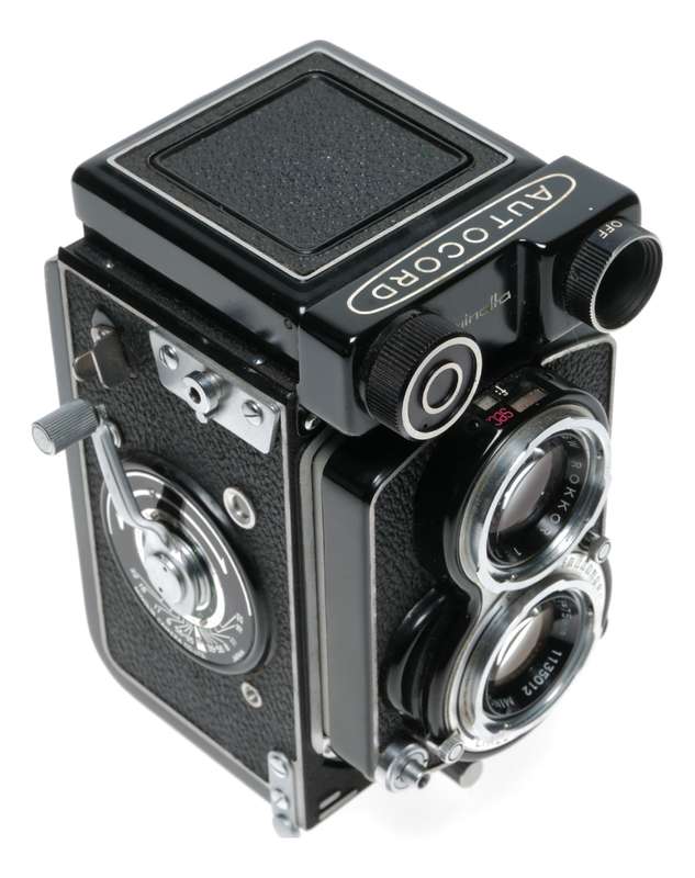 Minolta Autocord CdS 6x6 120 TLR Film Camera Rokkor 3.5/75
