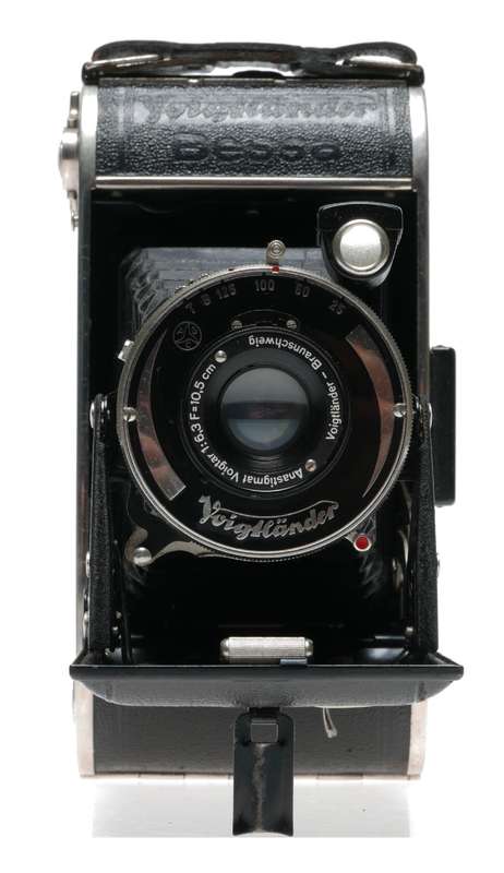 Voigtlander Bessa Rollfilm Folding Camera Voigtar 6.3 10.5cm