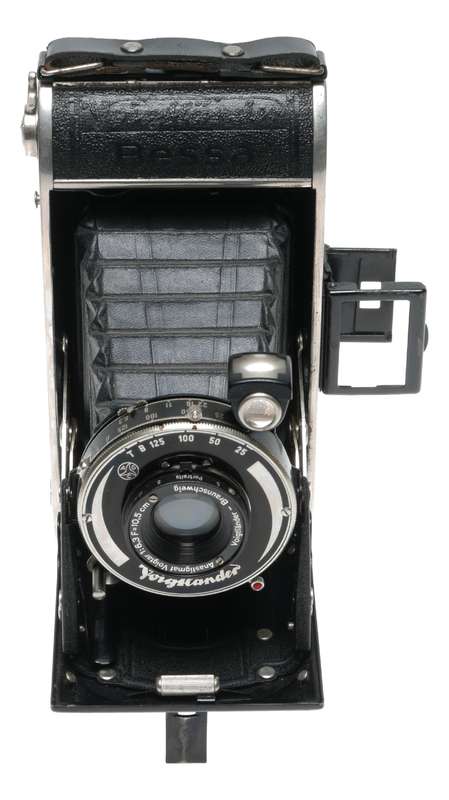 Voigtlander Bessa Rollfilm Folding Camera Voigtar 6.3 10.5cm