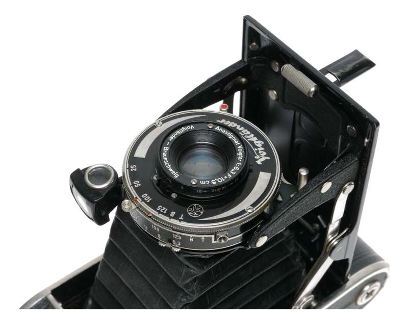 Voigtlander Bessa Rollfilm Folding Camera Voigtar 6.3 10.5cm