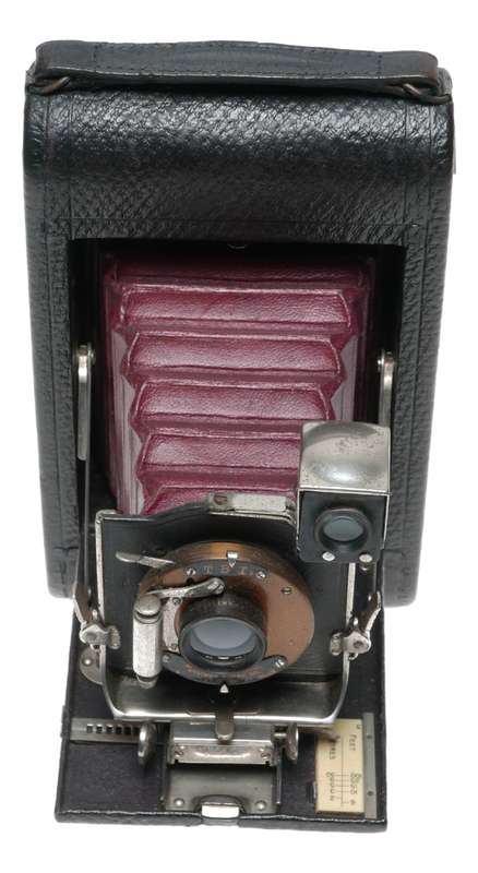 Kodak No.4 Model A Antique Folding Roll Film Camera F.P.K.