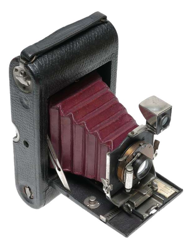 Kodak No.4 Model A Antique Folding Roll Film Camera F.P.K.