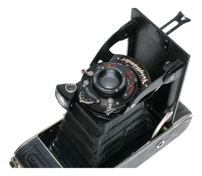Voigtlander Bessa Folding Roll Film Camera Voigtar 6.3 10.5cm
