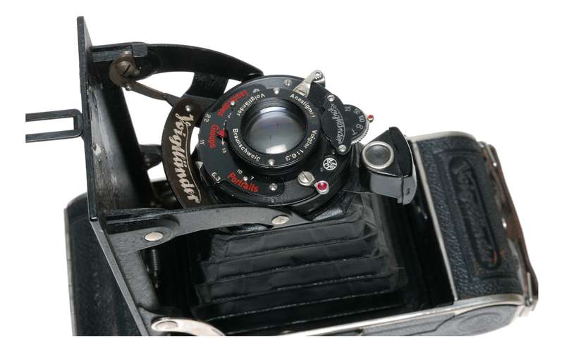 Voigtlander Bessa Folding Roll Film Camera Voigtar 6.3 10.5cm