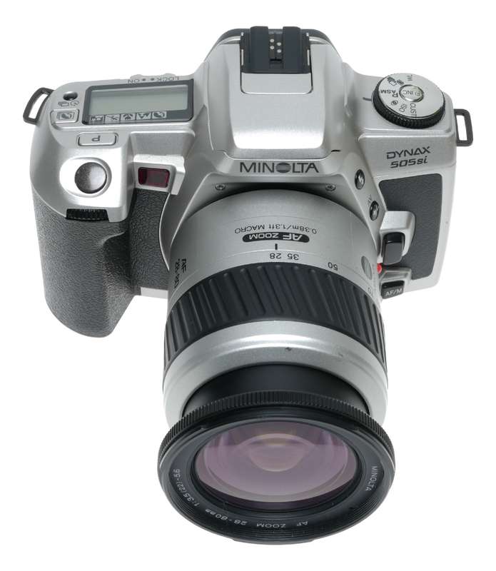 Minolta Dynax 505si 35mm Film SLR Camera 1:3.5-5.6 28-80 AF Zoom
