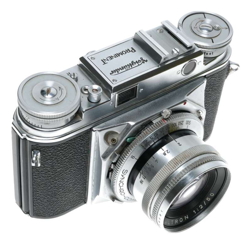 Voigtlander Prominent 124 35mm Film Camera Ultron 1:2/50