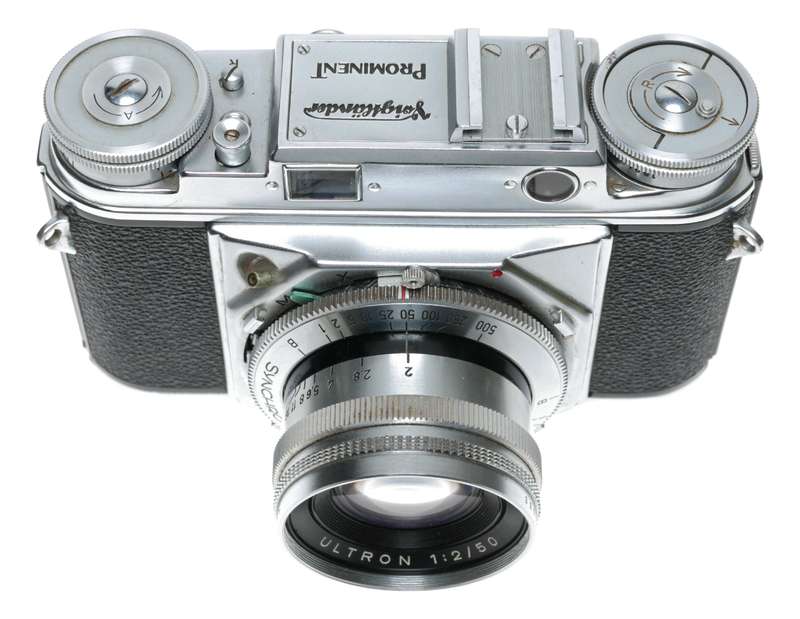 Voigtlander Prominent 124 35mm Film Camera Ultron 1:2/50