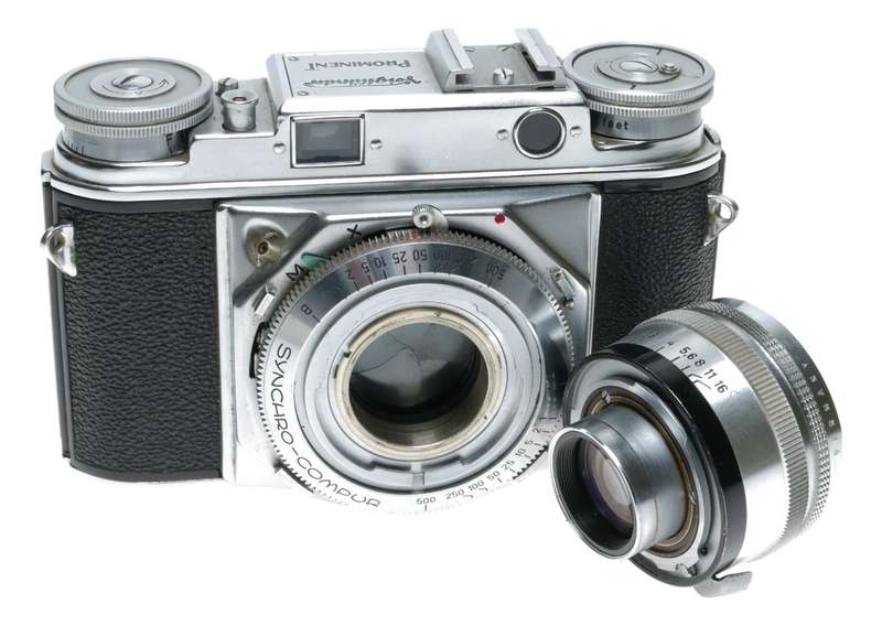 Voigtlander Prominent 124 35mm Film Camera Ultron 1:2/50