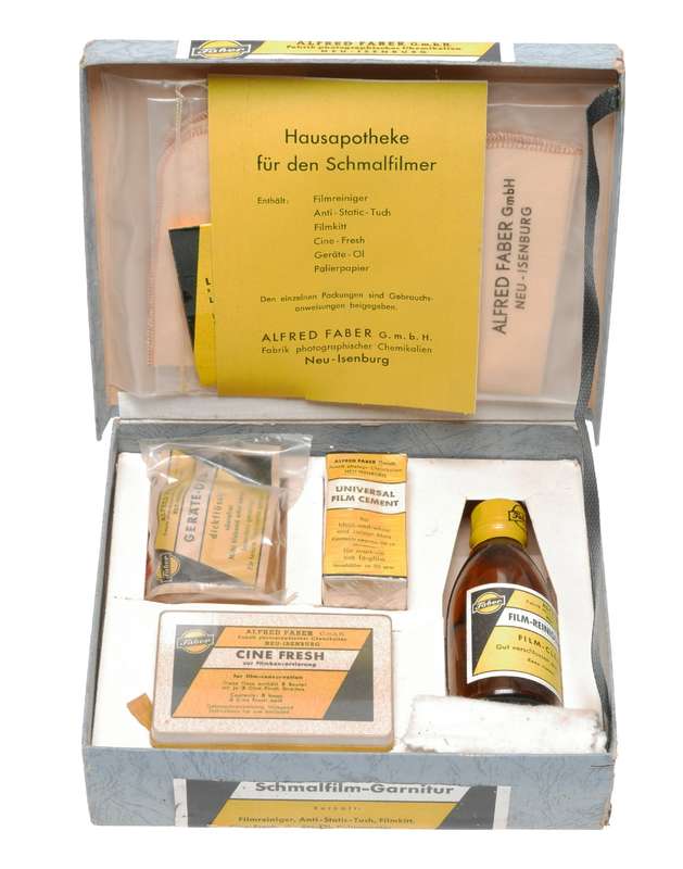 Alfred Faber Cine Fresh Film Cleaning Filmreiniger Maintenance Kit in Box