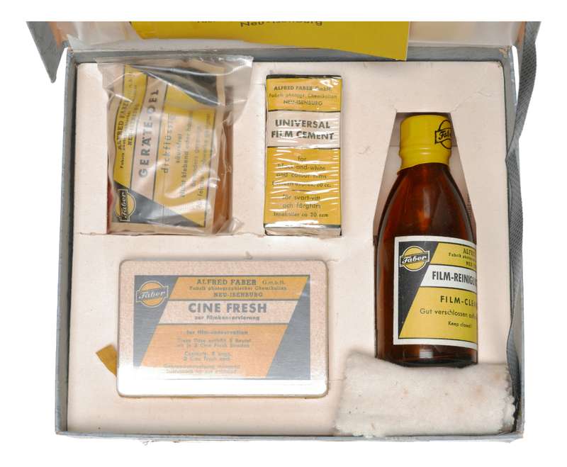 Alfred Faber Cine Fresh Film Cleaning Filmreiniger Maintenance Kit in Box