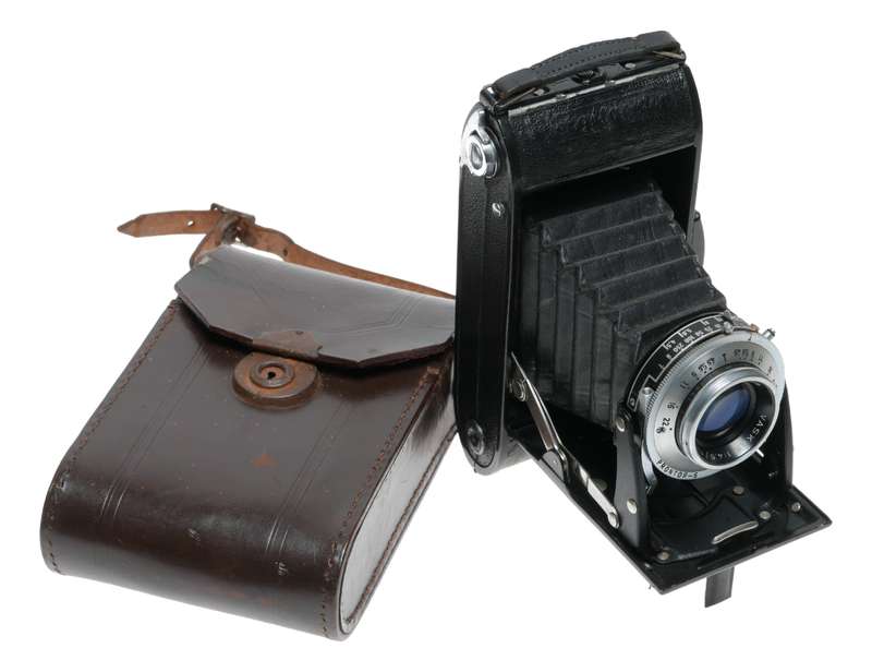 Voigtlander Bessa Dual Format Folding Camera Vaskar 4.5/105