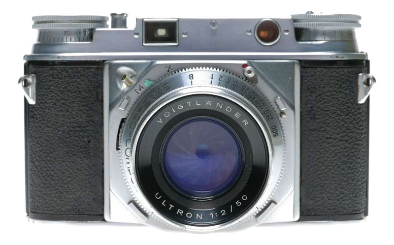 Voigtlander Prominent Early Model 35mm Film Camera Ultron 1:2/50