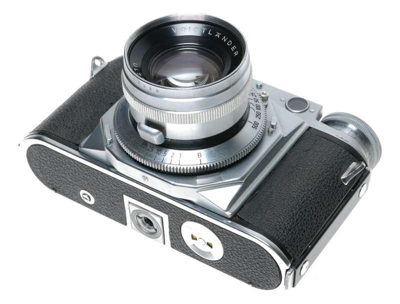 Voigtlander Prominent Early Model 35mm Film Camera Ultron 1:2/50