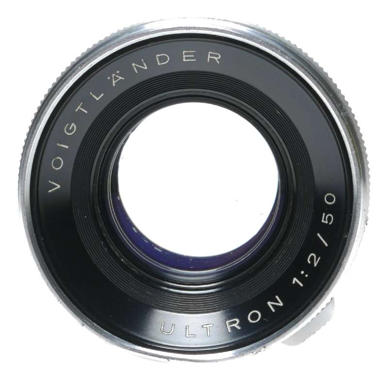 Voigtlander Prominent Early Model 35mm Film Camera Ultron 1:2/50