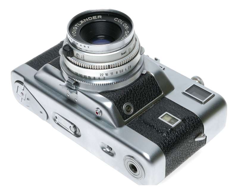 Voigtlander Vitessa T 35mm Film Camera Color-Skopar 2.8/50