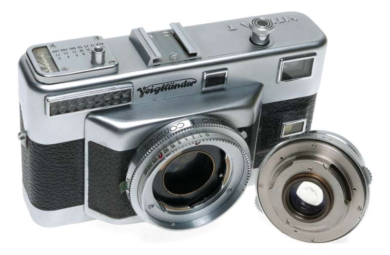 Voigtlander Vitessa T 35mm Film Camera Color-Skopar 2.8/50