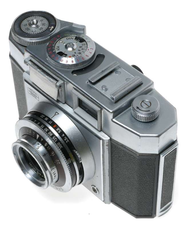 Zeiss Ikon Contina IIa 527/24 35mm Film Camera Novar 3.5/45mm