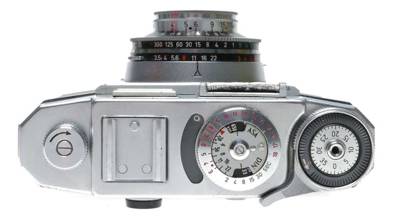 Zeiss Ikon Contina IIa 527/24 35mm Film Camera Novar 3.5/45mm