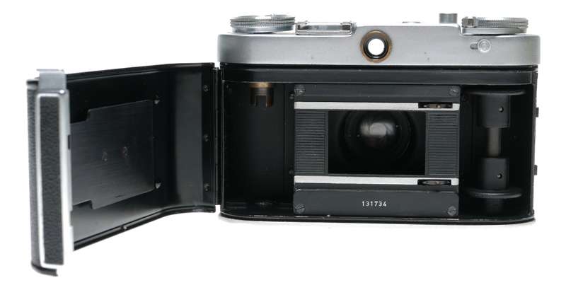 OGA Edixa 1 35mm Film Viewfinder Camera Steinheil Cassar 2.8/45 Rare