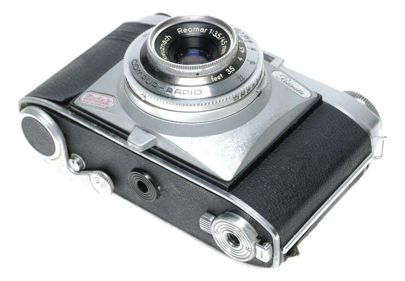 Kodak Retinette 022 35mm Film Camera Schneider Reomar 3.5/45