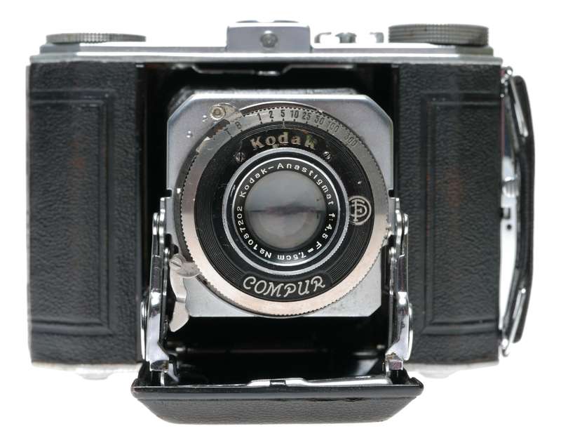 Kodak Duo Six-20 Series II 6x4.5 Folding 620 Film Camera 1:4.5/7.5cm