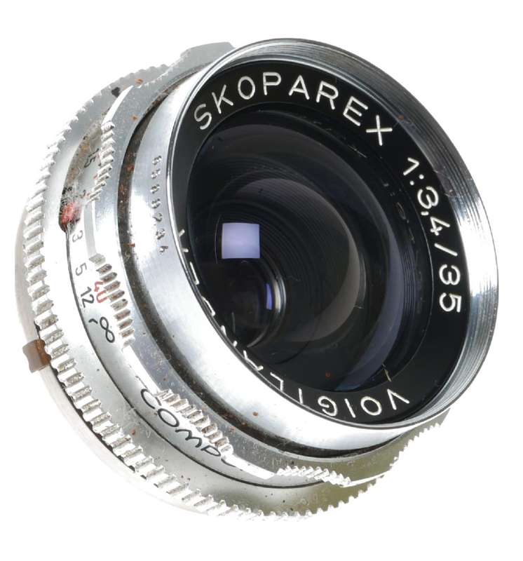 Voigtlander Skoparex 1:3.4/35mm Wide Camera Lens