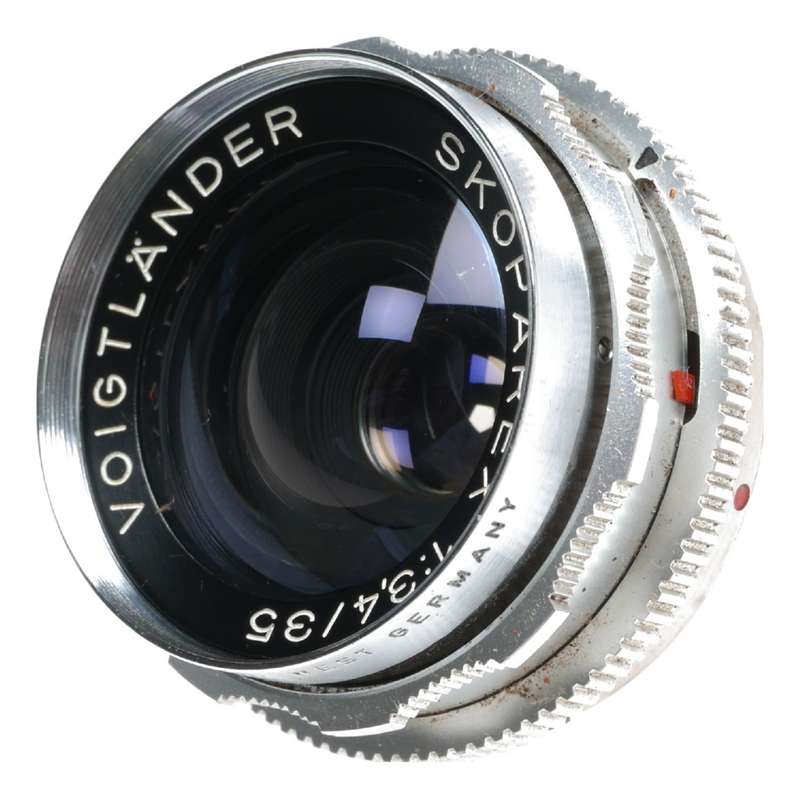 Voigtlander Skoparex 1:3.4/35mm Wide Camera Lens