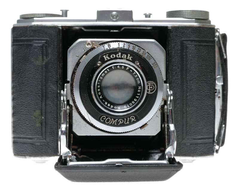 Kodak Duo 620 Early Model 4.5x6 Folding Camera f:4.5 F=7.5cm