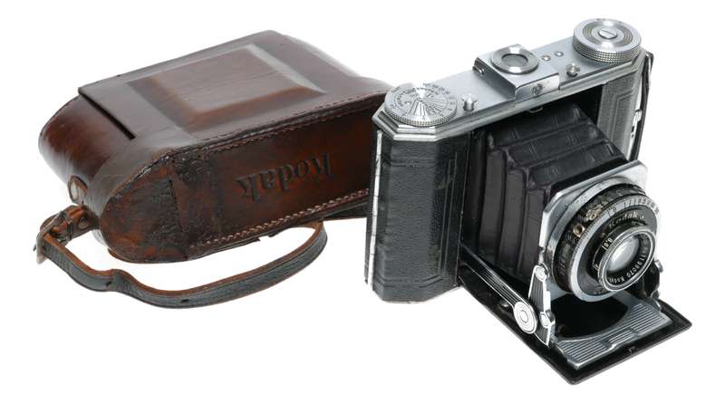 Kodak Duo 620 Early Model 4.5x6 Folding Camera f:4.5 F=7.5cm