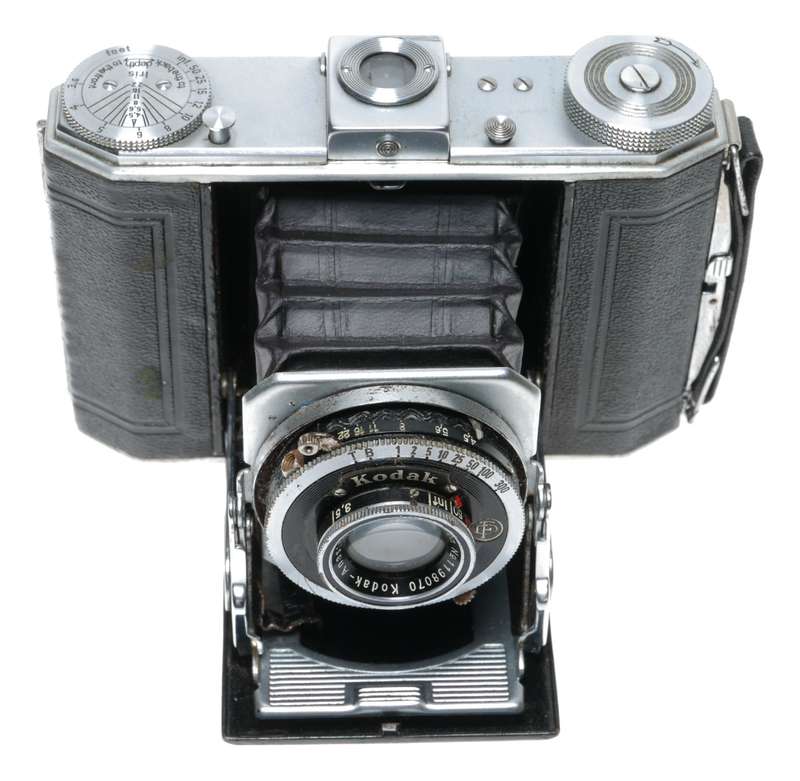Kodak Duo 620 Early Model 4.5x6 Folding Camera f:4.5 F=7.5cm