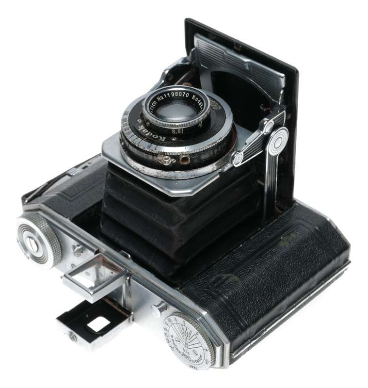 Kodak Duo 620 Early Model 4.5x6 Folding Camera f:4.5 F=7.5cm