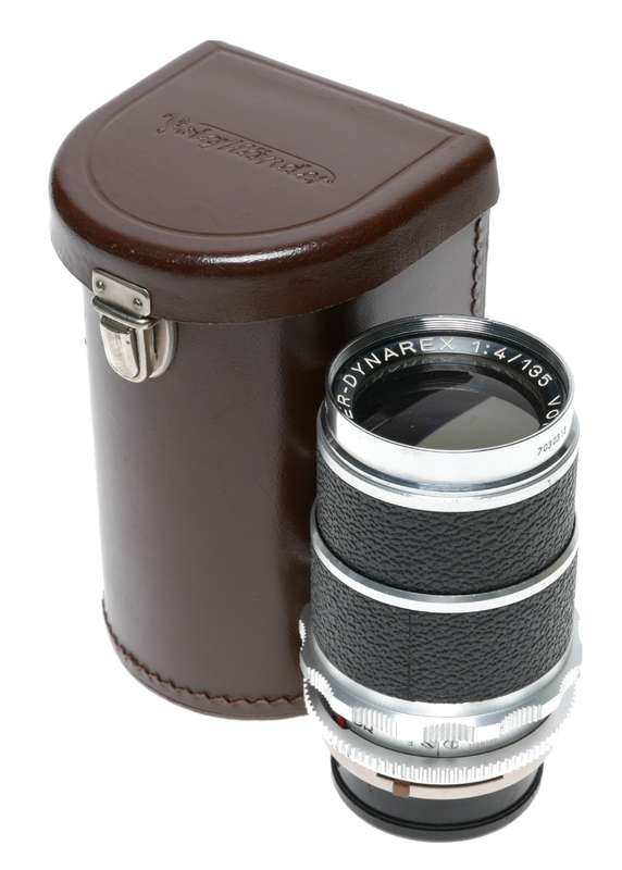 Voigtlander Super-Dynarex 1:4/135mm Bessamatic Camera Tele Lens