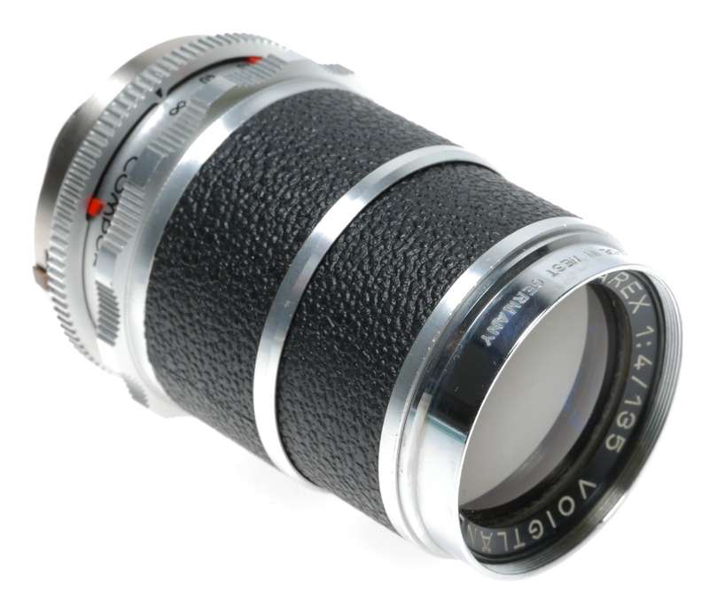 Voigtlander Super-Dynarex 1:4/135mm Bessamatic Camera Tele Lens