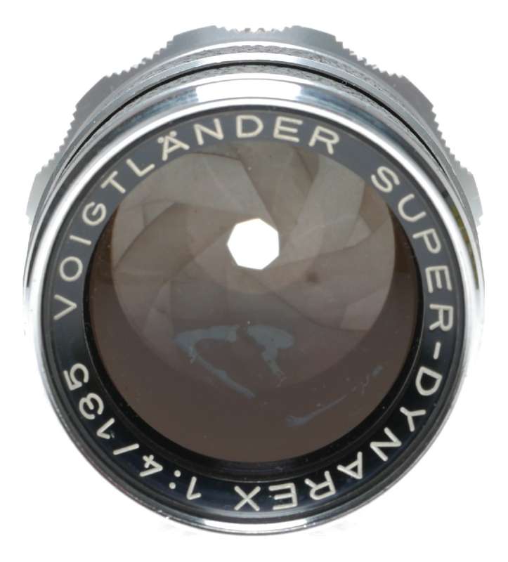 Voigtlander Super-Dynarex 1:4/135mm Bessamatic Camera Tele Lens