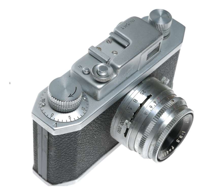 Nihon Seiki Nescon 35 mm Film Viewfinder Camera 1:3.5/40
