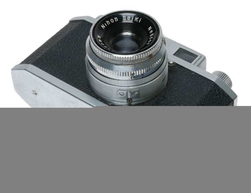 Nihon Seiki Nescon 35 mm Film Viewfinder Camera 1:3.5/40