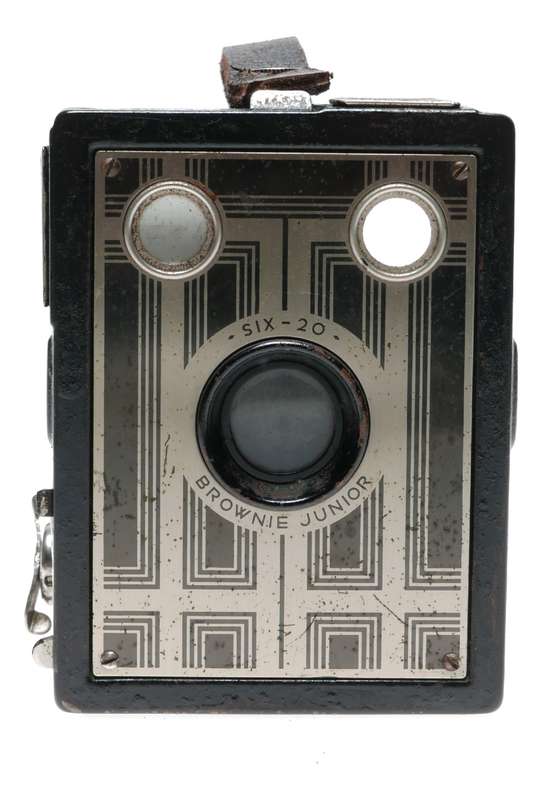 Kodak Six-20 Brownie Junior Art Deco Eastman Box Camera