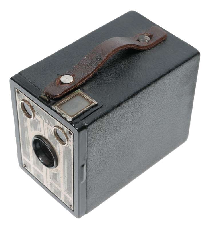 Kodak Six-20 Brownie Junior Art Deco Eastman Box Camera