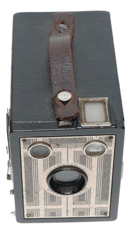 Kodak Six-20 Brownie Junior Art Deco Eastman Box Camera