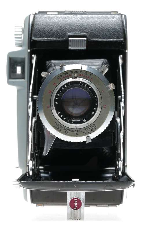 Kodak Tourist Folding 620 Film Camera Anaston 4.5/105mm