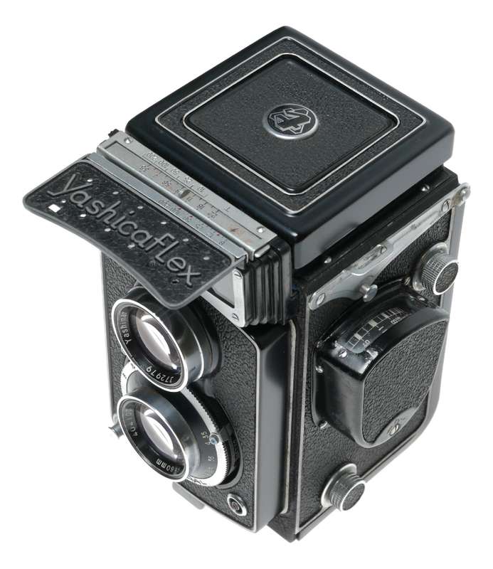 Yashicaflex AS-II TLR 120 Film 6x6 Camera Yashimar 3.5/80
