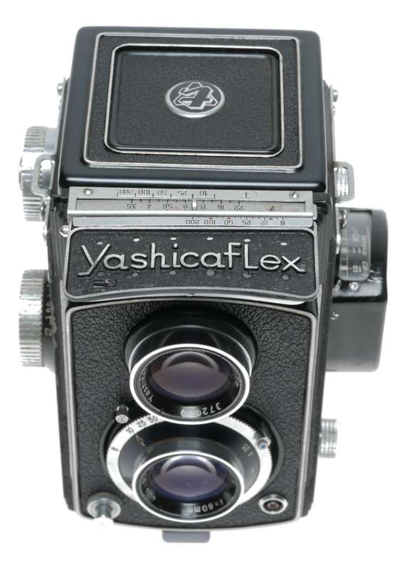 Yashicaflex AS-II TLR 120 Film 6x6 Camera Yashimar 3.5/80
