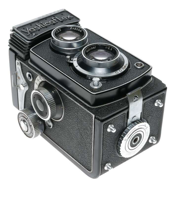 Yashicaflex AS-II TLR 120 Film 6x6 Camera Yashimar 3.5/80