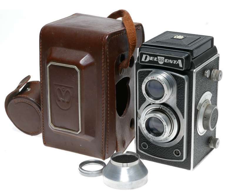 Montanus Potthoff Delmonta TLR 120 Film Camera Pluscanar 1:3.5/75