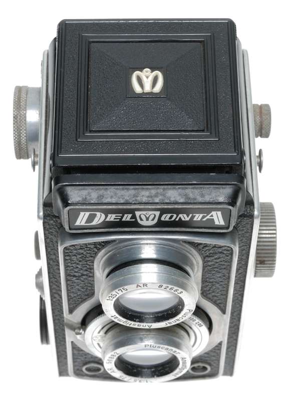 Montanus Potthoff Delmonta TLR 120 Film Camera Pluscanar 1:3.5/75
