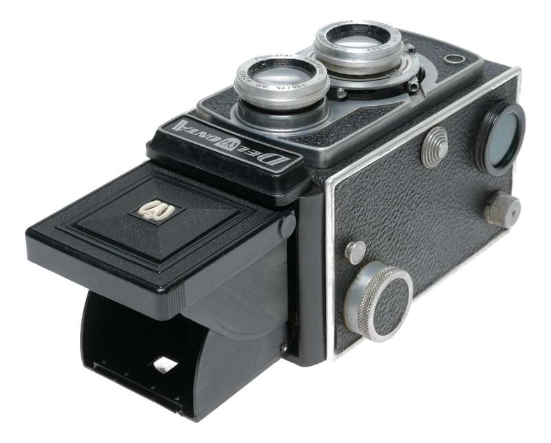 Montanus Potthoff Delmonta TLR 120 Film Camera Pluscanar 1:3.5/75